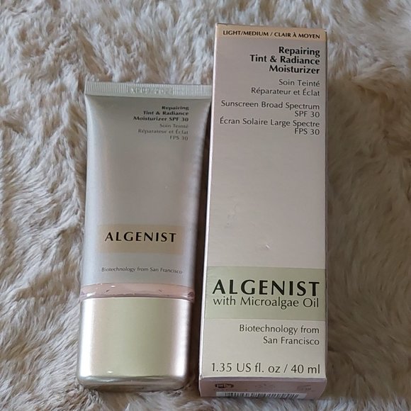 New Algenist Repairing Tint Radiance Moisturizer Light Medium SPF30 - Picture 1 of 3